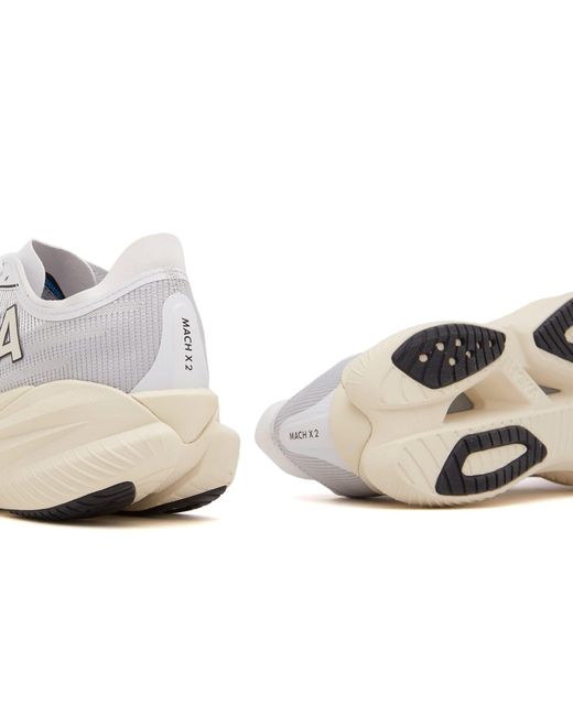 Hoka One One White U Mach X 2 Sneaker