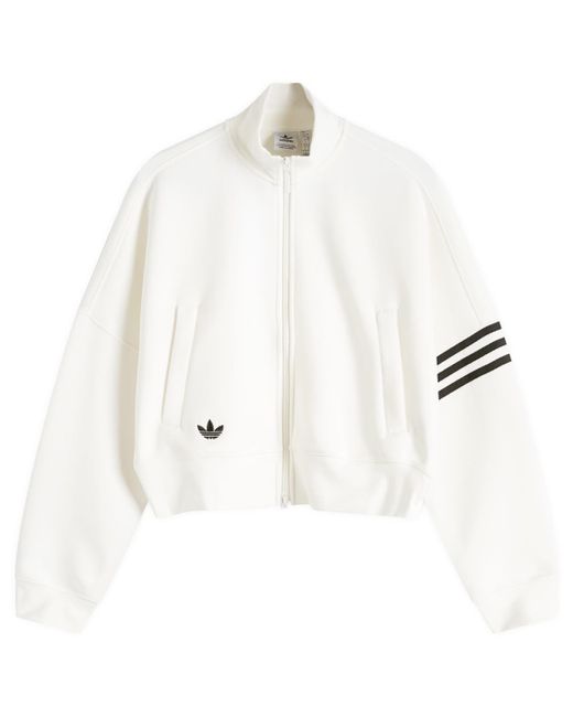 Adidas White Neucl Track Top