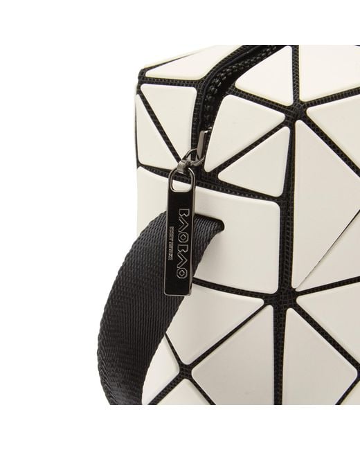 Issey Miyake White Cuboid Shoulder Bag