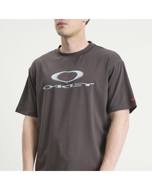 Oakley Gray New Retro T-Shirt X-Metal 3.0 for men