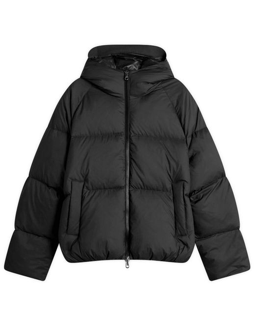 Cole Buxton Black Multicam Hooded Down Jacket for men