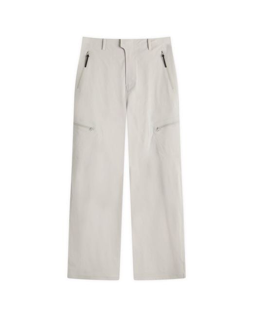Hiking Patrol White Technical Trousers for men