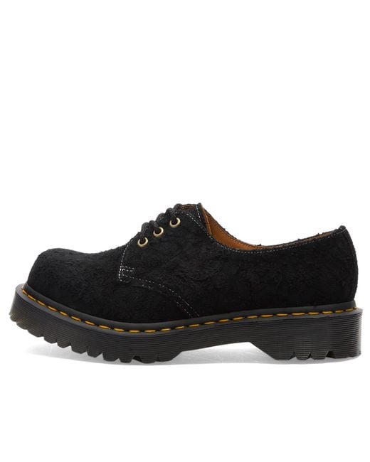 Dr. Martens 1461 Bex Suede Shoes in Black | Lyst