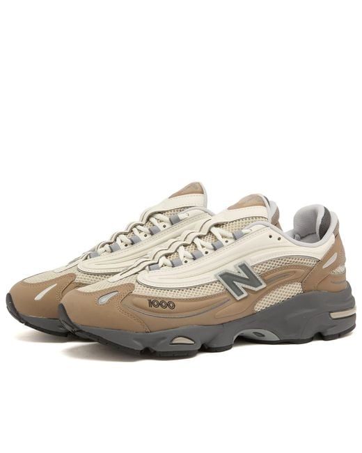 New Balance White 1000 Sneaker