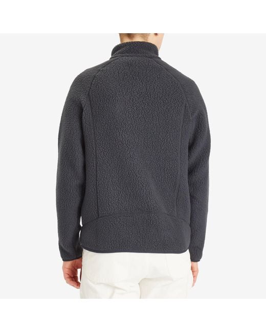 Patagonia Blue Retro Pile Fleece Jacket for men