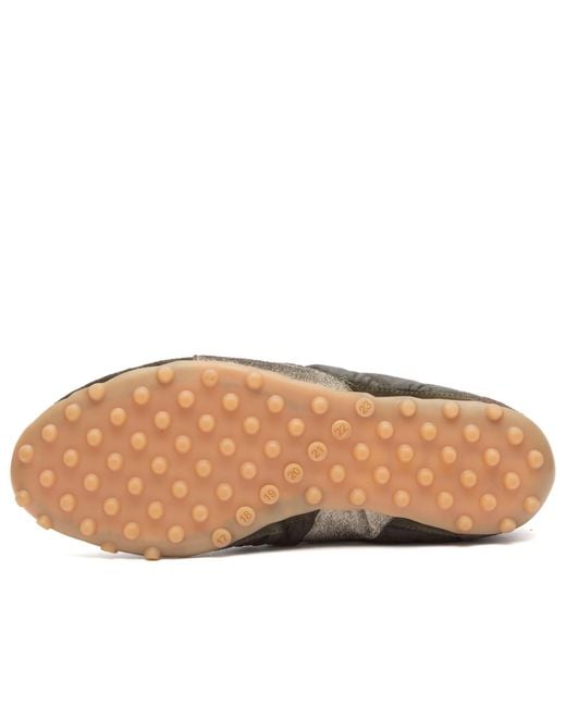 Maison Margiela Brown Low Top Sprinter Sneakers