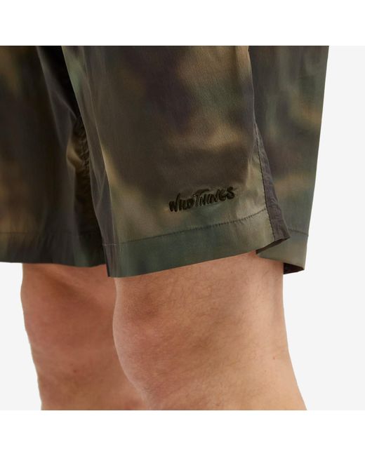 Wild Things Green Camp Shorts for men