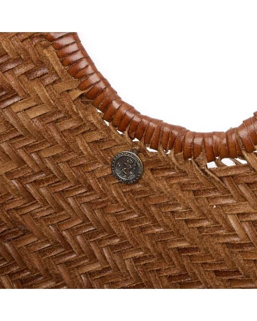 Dragon Diffusion Brown Nantucket Basket Bag