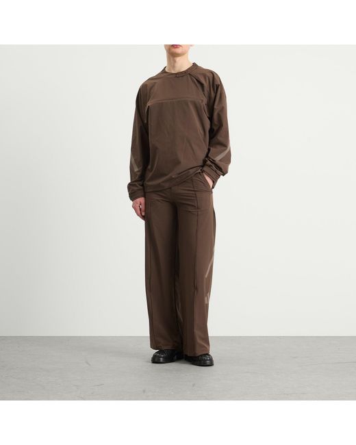 Adidas Brown X Entire Studios Zne Woven Pant for men