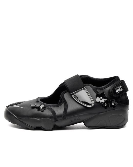 Nike Black W Air Rift Leather Sneaker