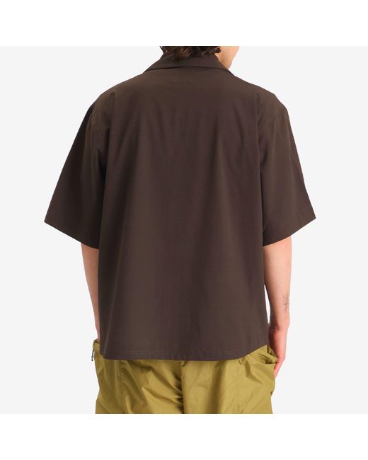 Roa Brown Dot Air Shirt for men