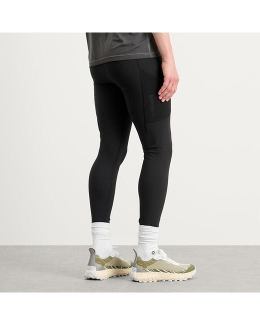 Satisfy Black Powersilk Cargo Tights for men