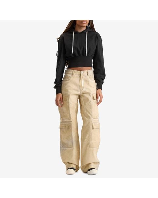 Rick Owens Black Tatlin Hoodie