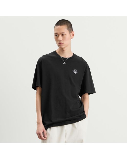END. Black Monogram T-Shirt