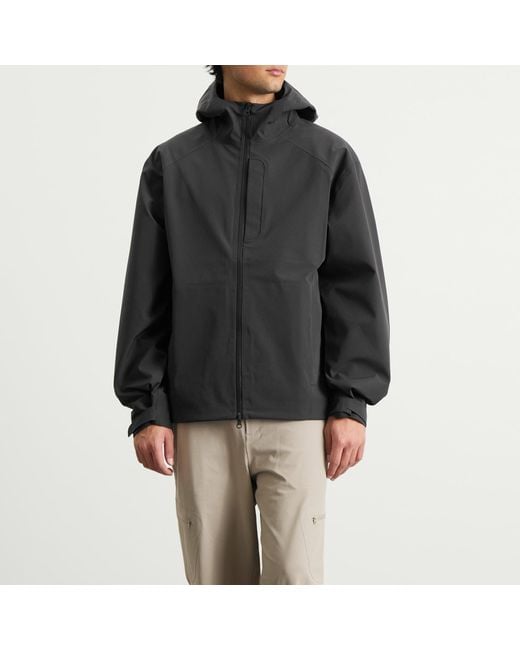 Hiking Patrol Black Arc 3L Shell Jacket for men