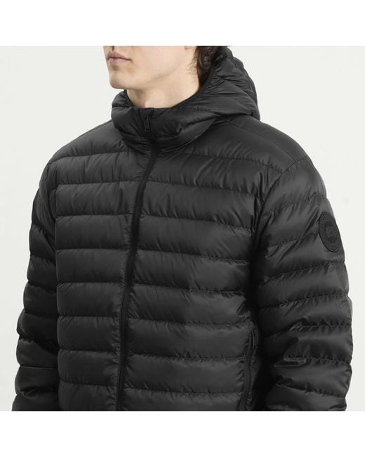 Canada Goose Black Stratus Hoody Jacket for men