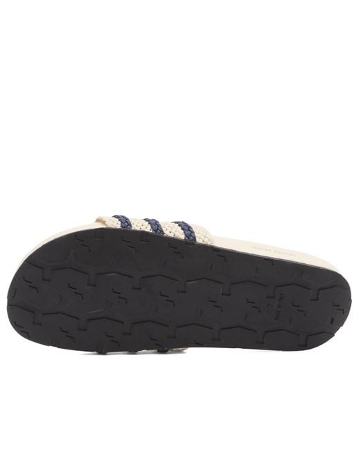 Adidas Originals White X Wales Bonner Adilette