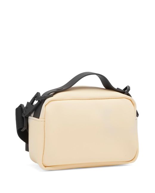 Rains Black Micro Box Bag