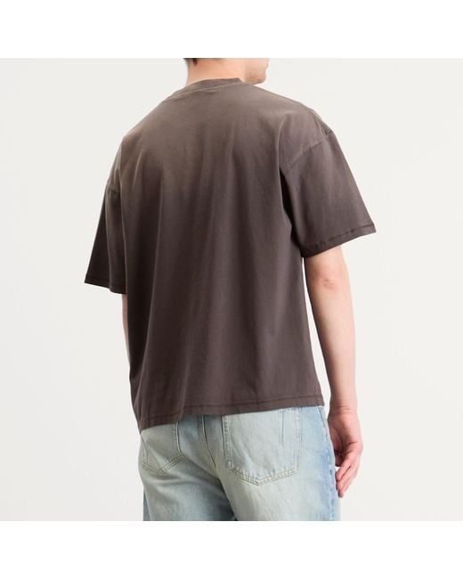 Represent Brown Rep Reverse Applique T-Shirt for men