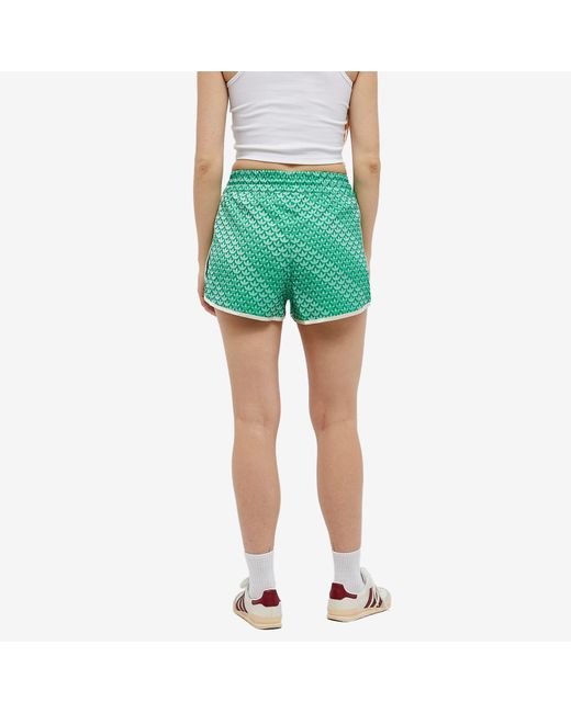 adidas green short