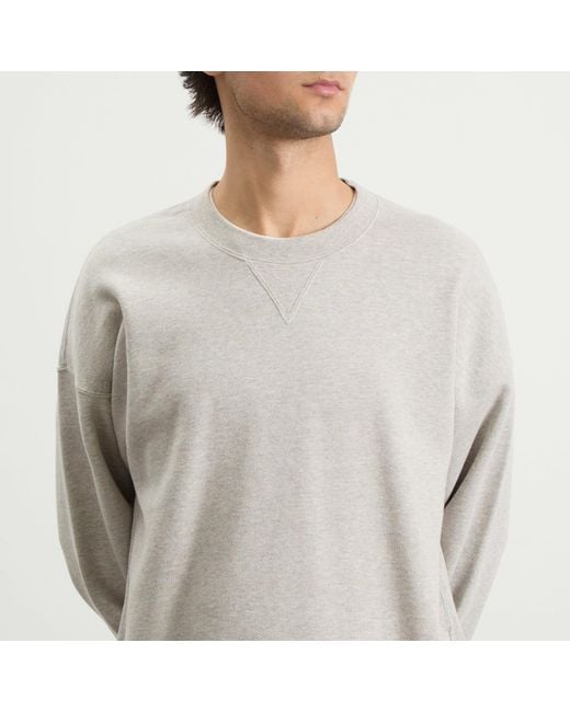 Visvim White Court Sweatshirt for men
