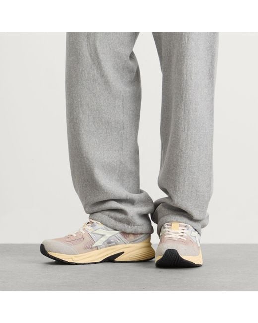 Diadora White Mythos Star M2 Stone Sneaker for men