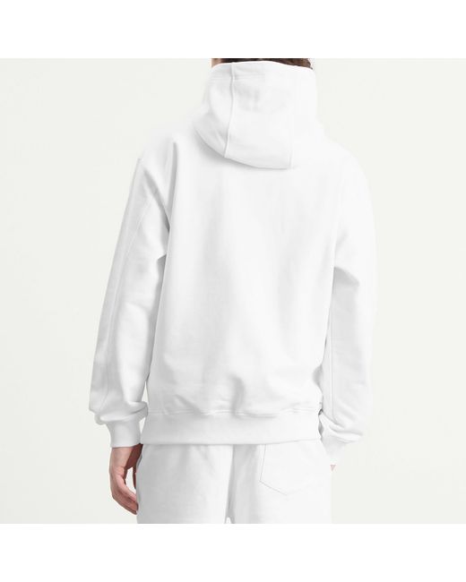 Casablanca White Tennis Club Icon Hoodie for men