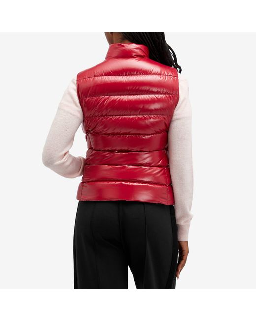Moncler Red Ghany Vest