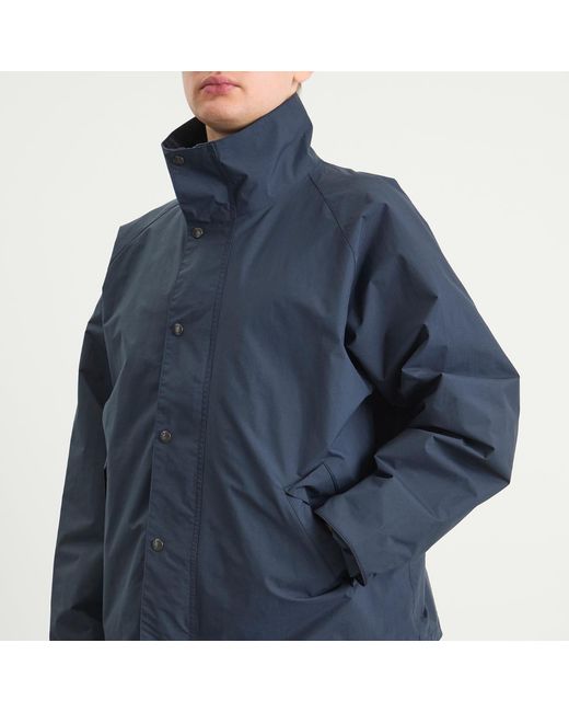 Nanamica Blue 2L Pertex Unlimited Short Field Jacket for men