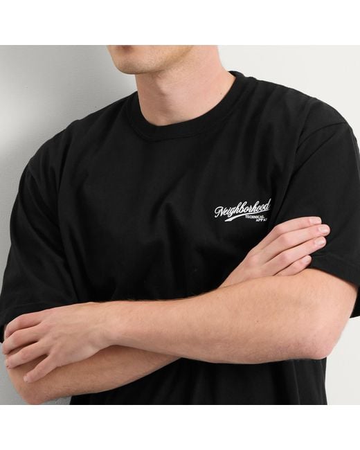 Neighborhood Black Ss-8 Cards T-Shirt for men