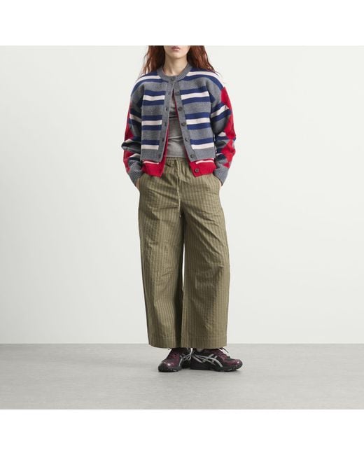 Damson Madder Green Tomasina Utilty Trouser