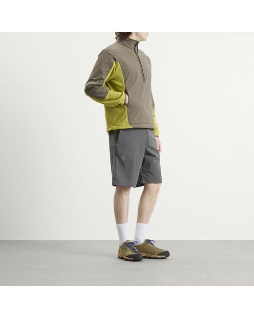 Pas Normal Studios Gray Off-Race Light Tech Shorts for men