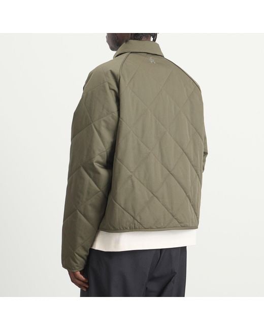About Blank Green Liner Quilted Jacket for men