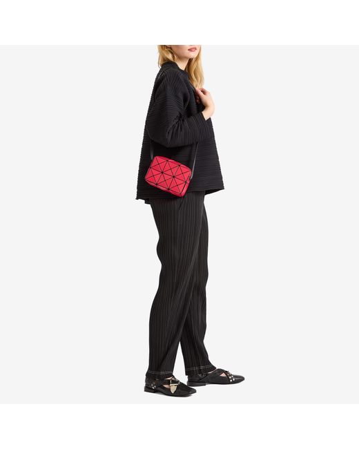 Issey Miyake Red Cuboid Shoulder Bag