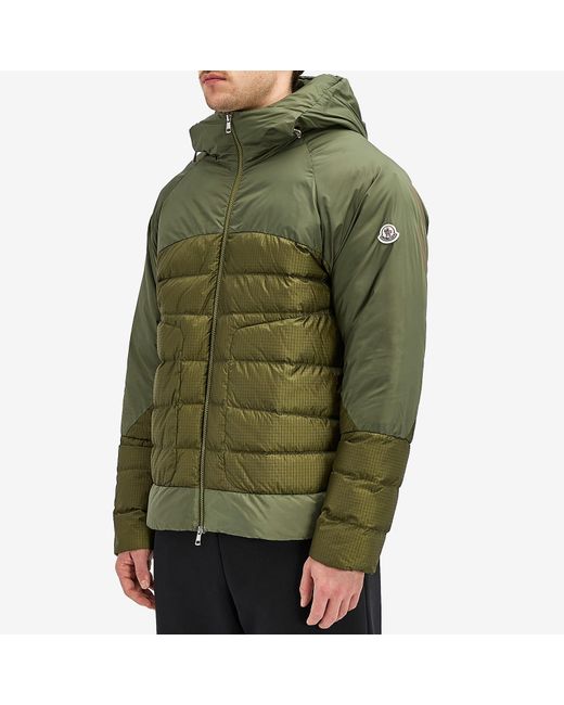 Moncler Green Cordura Nylon Ripstop Jacket for men