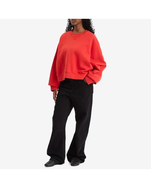 Entire studios Red Box Crewneck Sweater