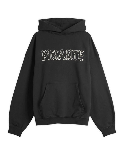 Picante Black End. X Headline Chain Stitch Hoodie
