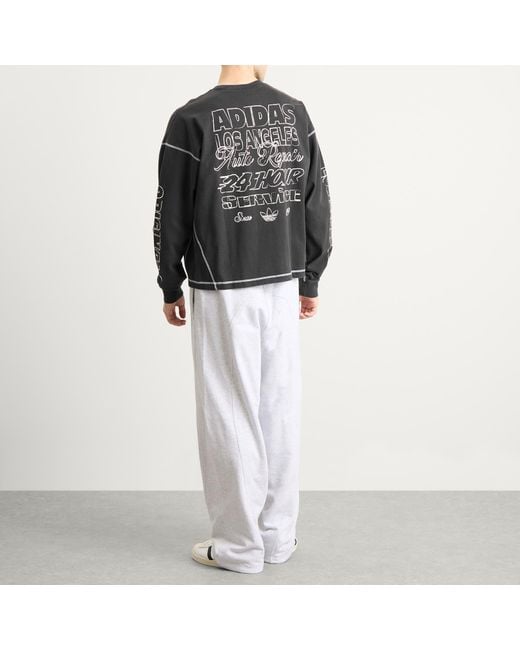 Adidas Black Og La Long Sleeved T-Shirt for men