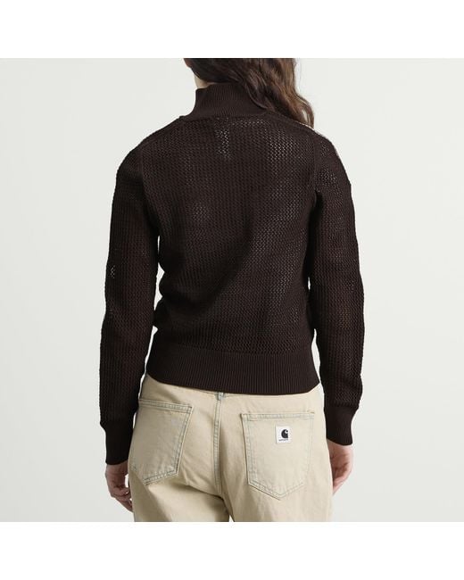 Adidas Black Crochet Track Top