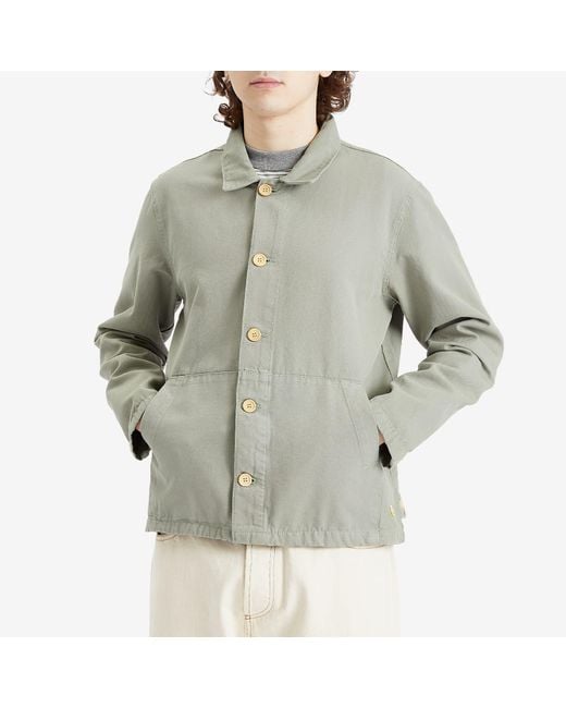 Armor Lux Green Fisherman Chore Jacket for men