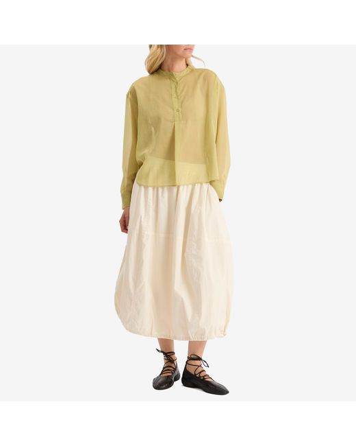 YMC Yellow Ovelia Shirt