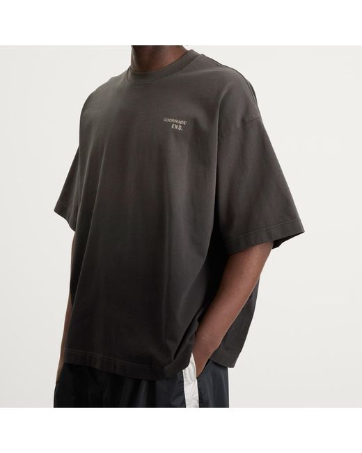 GOOPiMADE Black End. X Sage T-Shirt for men