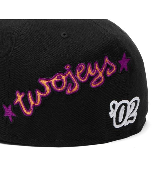 Twojeys Black X New Era 59Fifty Cap