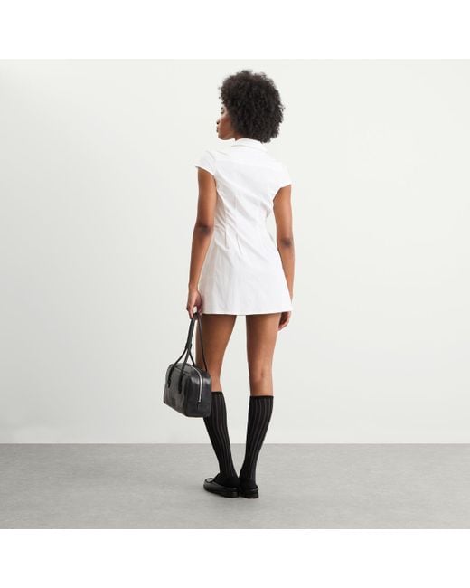 Peachy Den White Missy Dress