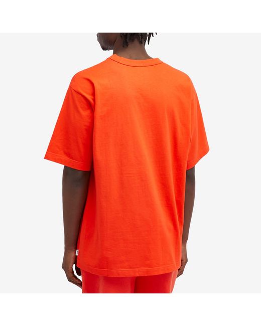 Champion Orange X Wtaps T-Shirt for men