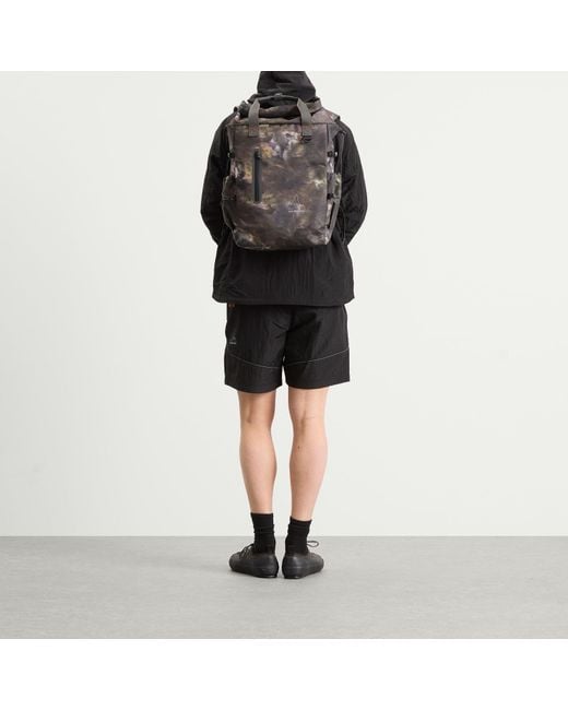 And Wander Gray X Roa Camouflage 2-Way Tote Bag for men