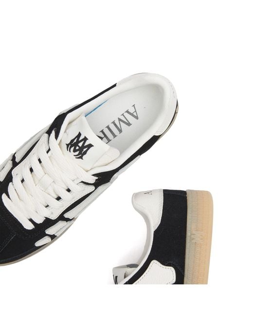 Amiri Black Pacific Bones Sneakers