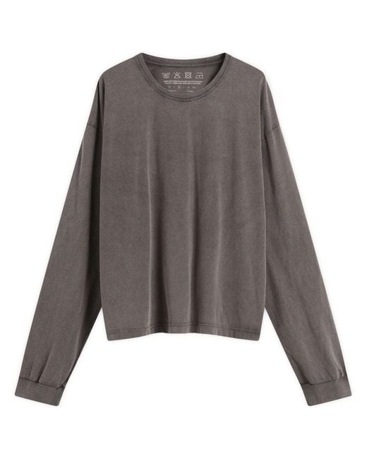 mfpen Relaxed Ls Tee in Grey for Men | Lyst UK