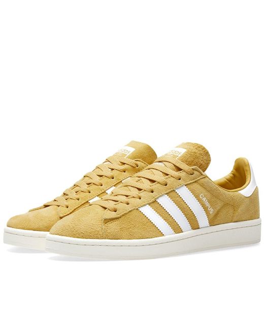 Adidas Yellow Campus 80s Trainers