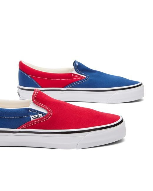 Vans Blue X Engineered Garments Otw Classic Slip-On 98 Sneaker for men